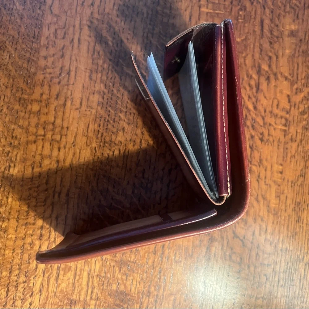 Set of 2 Vintage Tony Lama Genuine Leather Wallets